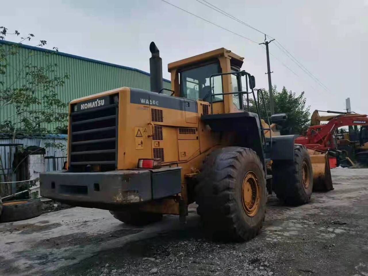 Wheel loader KOMATSU WA500-3