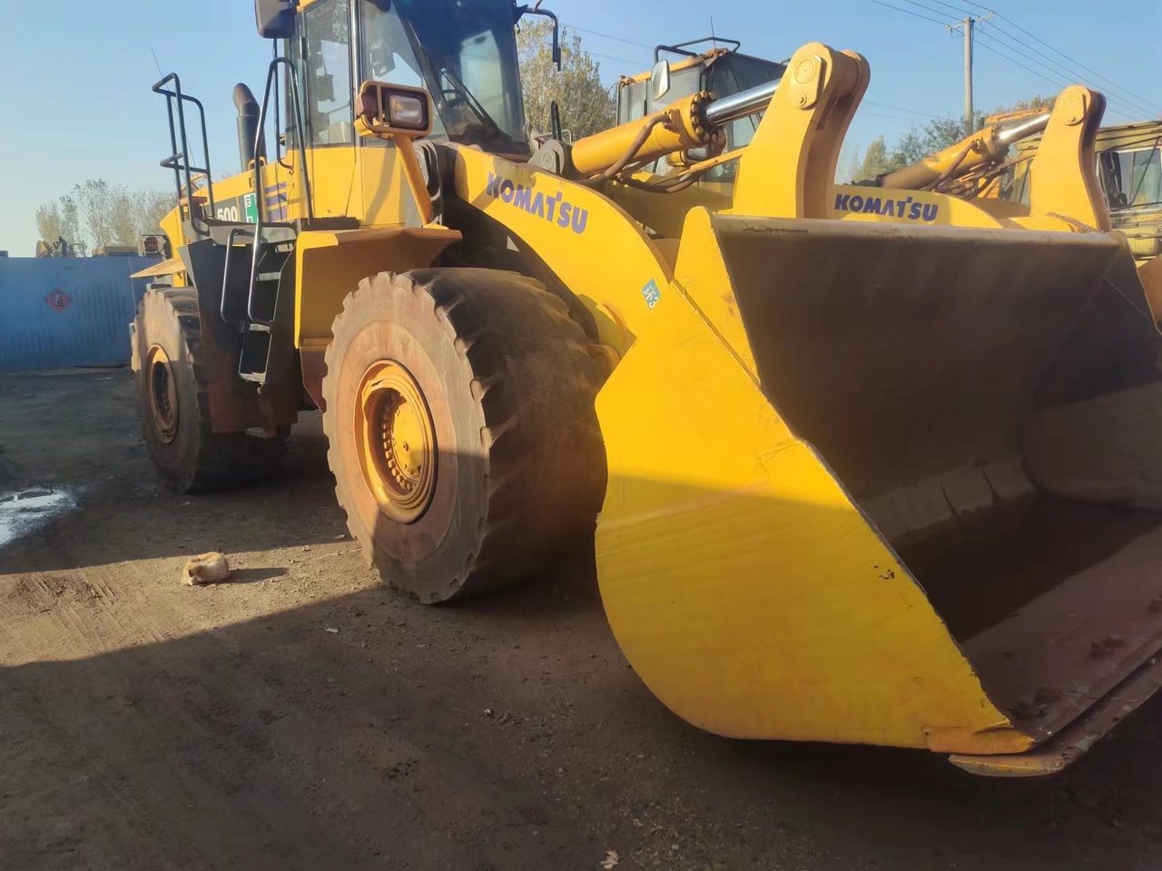 Wheel loader KOMATSU WA500-6 -wheel loader