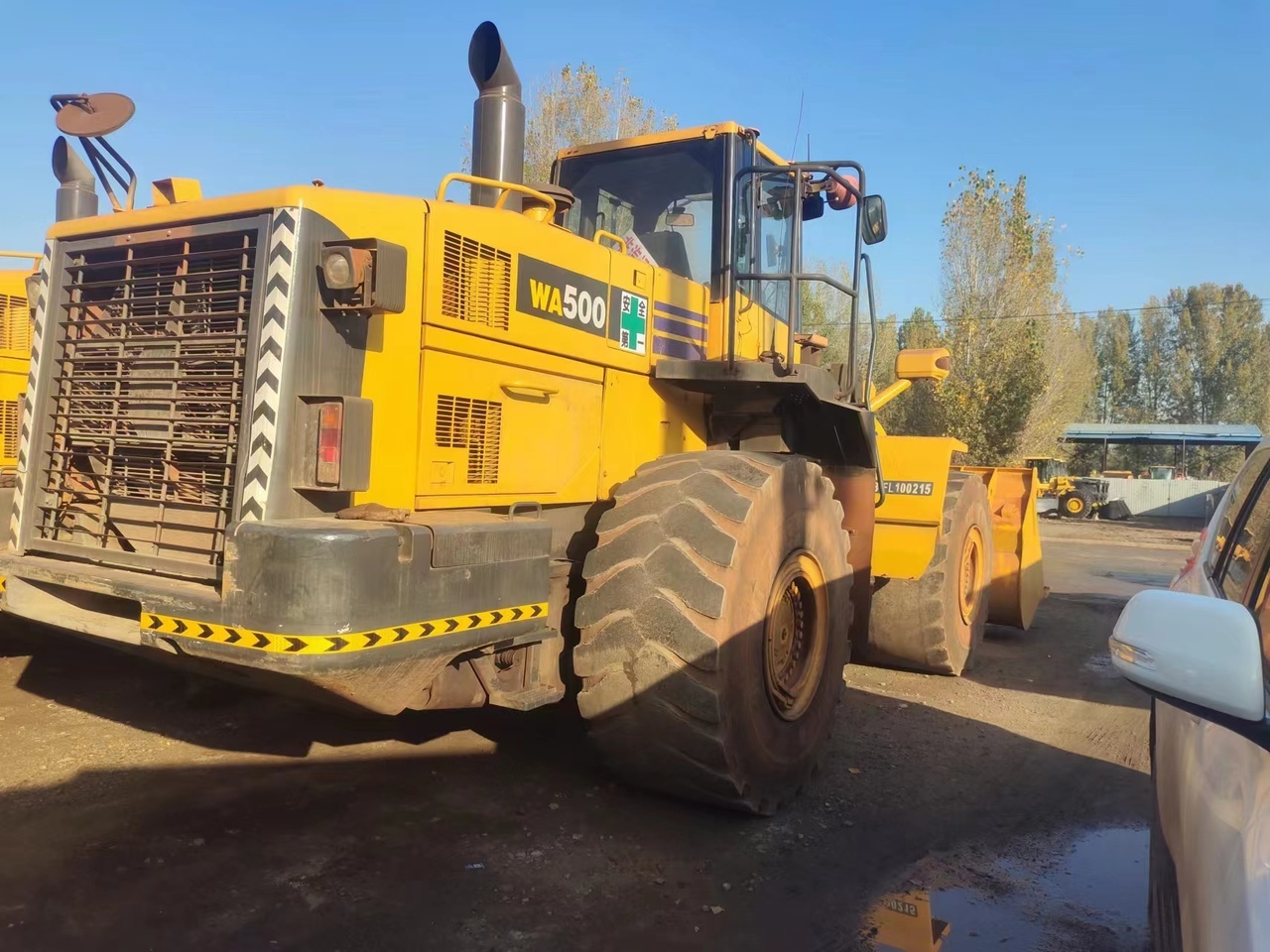 Wheel loader KOMATSU WA500-6 -wheel loader