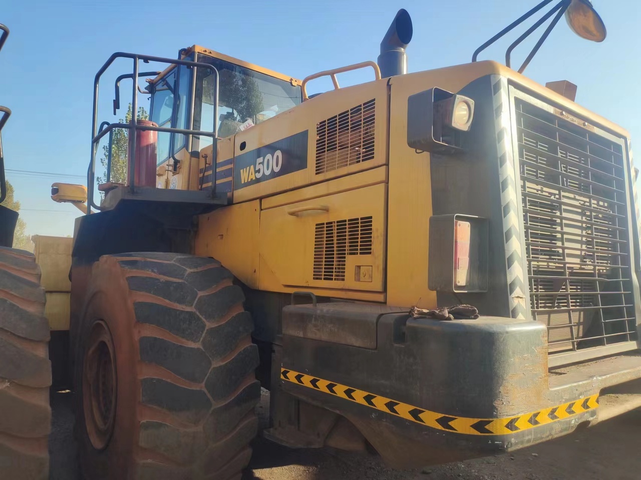 Wheel loader KOMATSU WA500-6 -wheel loader