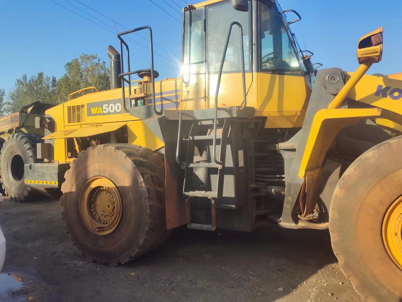 Wheel loader KOMATSU WA500-6 -wheel loader