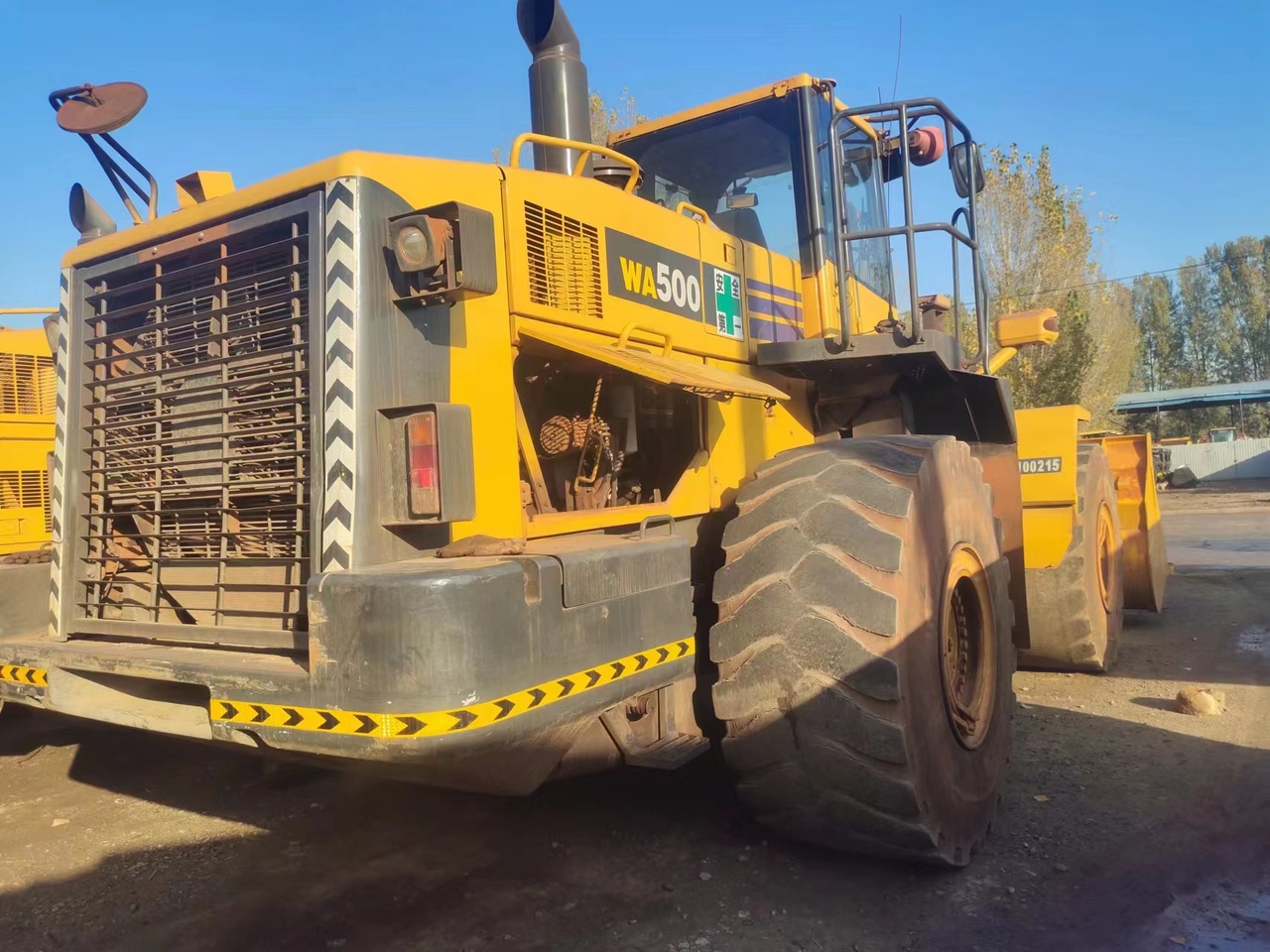 Wheel loader KOMATSU WA500-6 -wheel loader