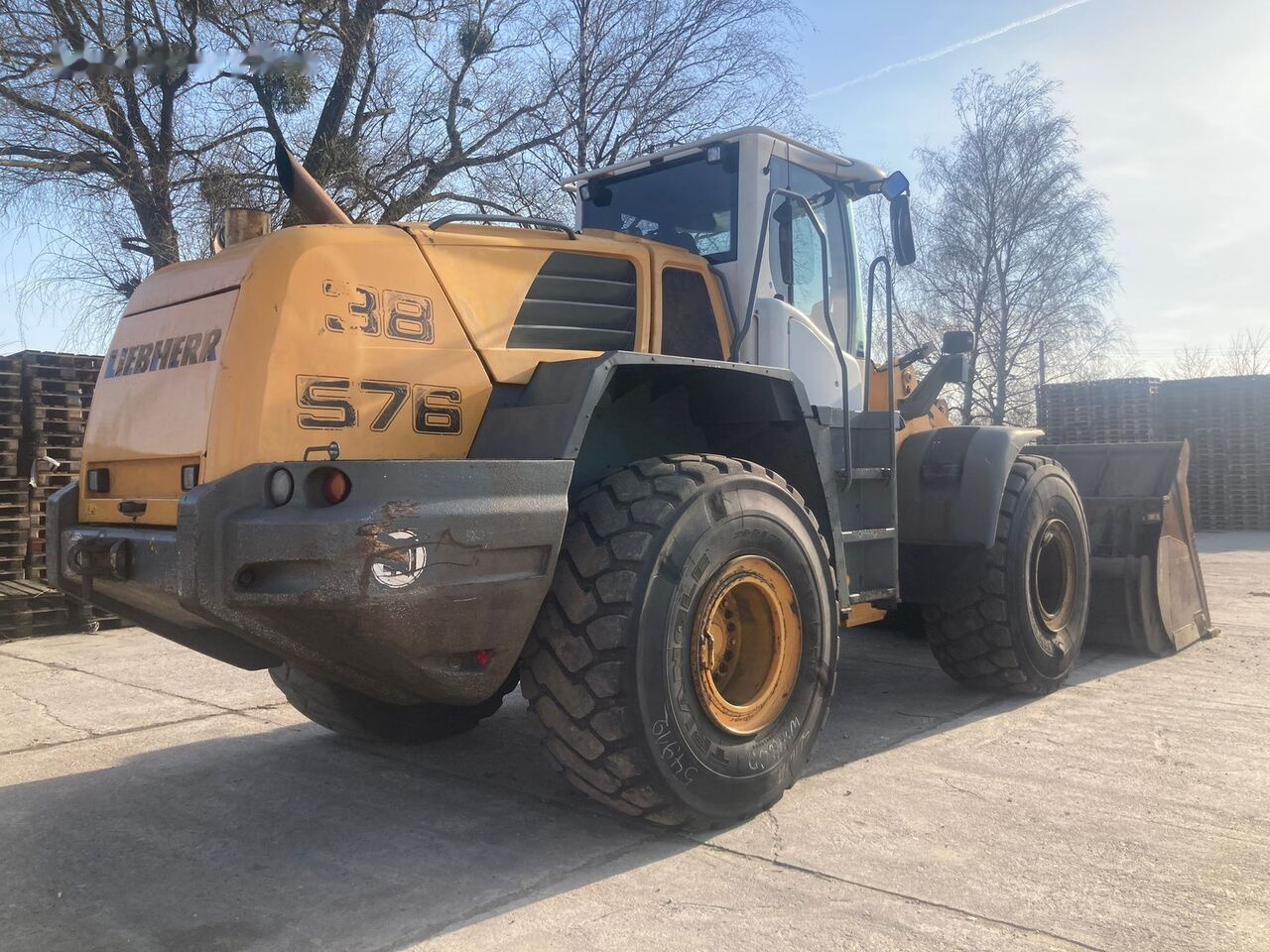 Wheel loader Liebherr 576 high lift bucket 5m³