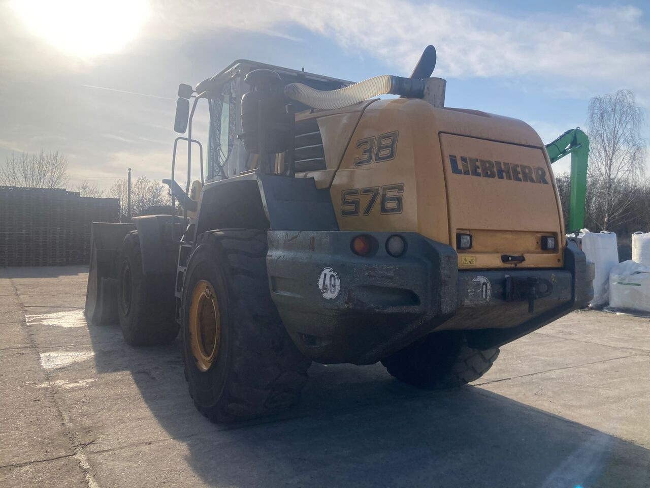 Wheel loader Liebherr 576 high lift bucket 5m³