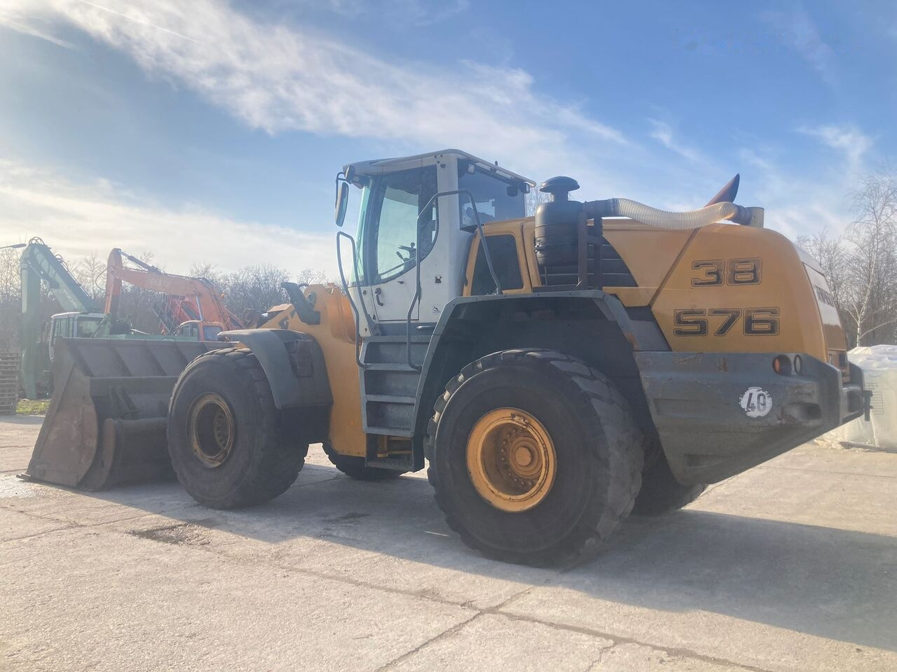 Wheel loader Liebherr 576 high lift bucket 5m³