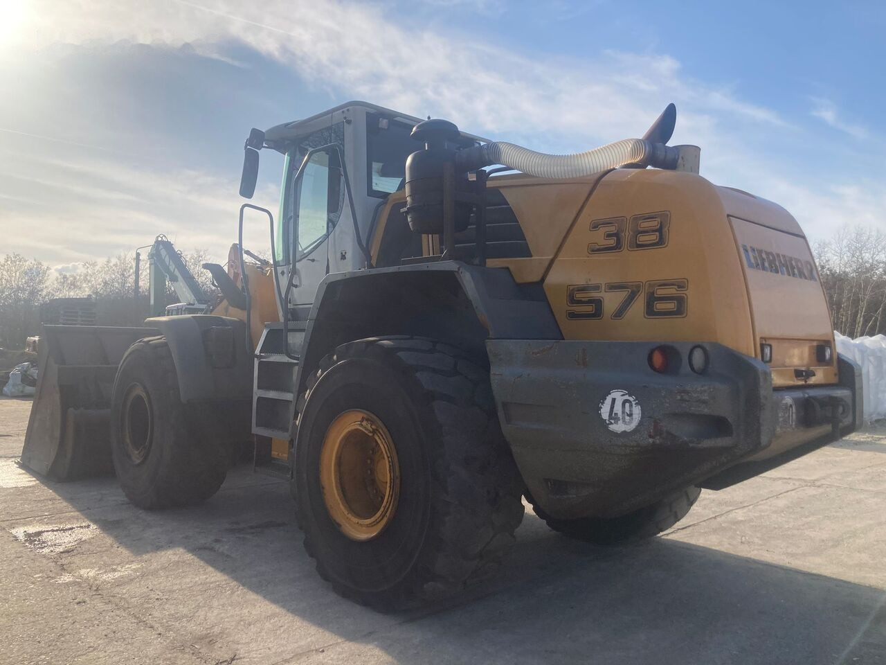 Wheel loader Liebherr 576 high lift bucket 5m³