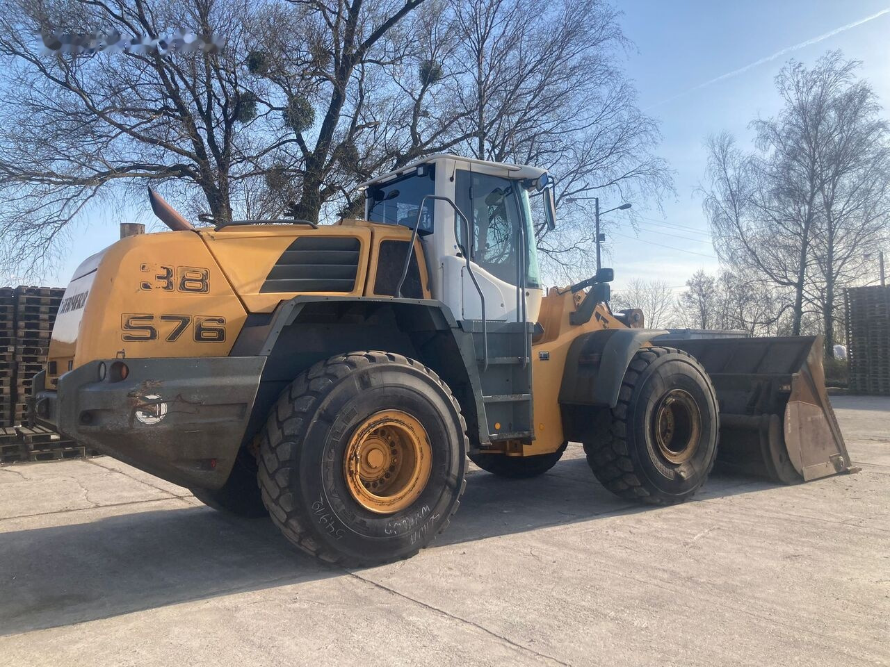 Wheel loader Liebherr 576 high lift bucket 5m³