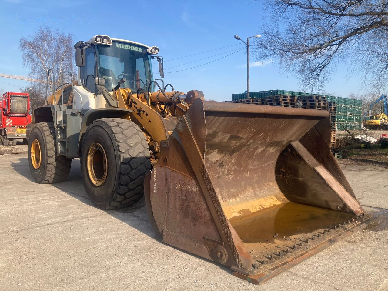 Wheel loader Liebherr 576 high lift bucket 5m³