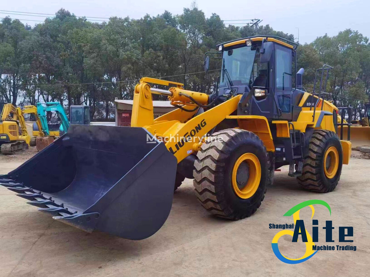 Wheel loader LiuGong CLG 856