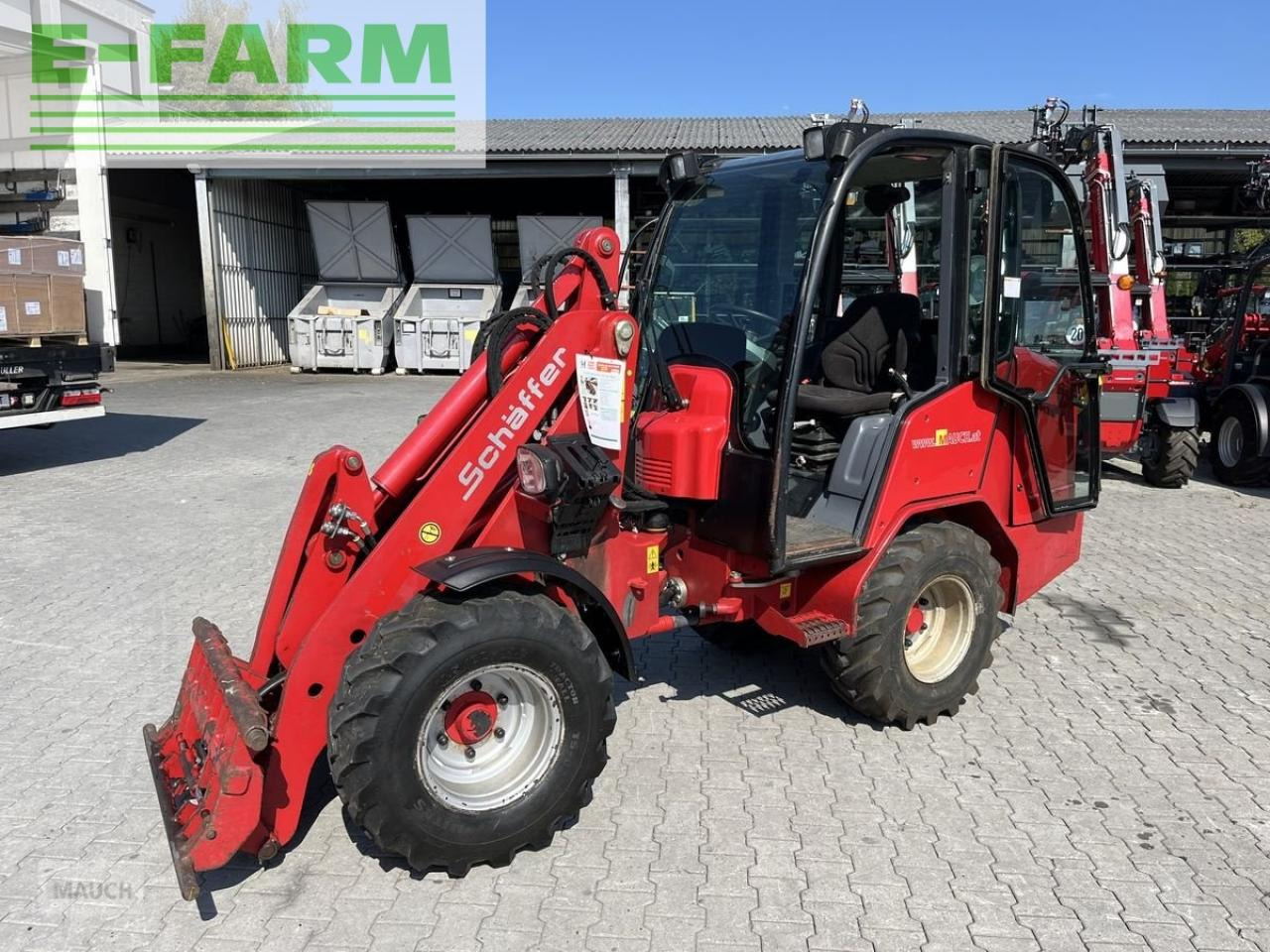 Wheel loader Schäffer 4250 kabine mit euro & neuen motor