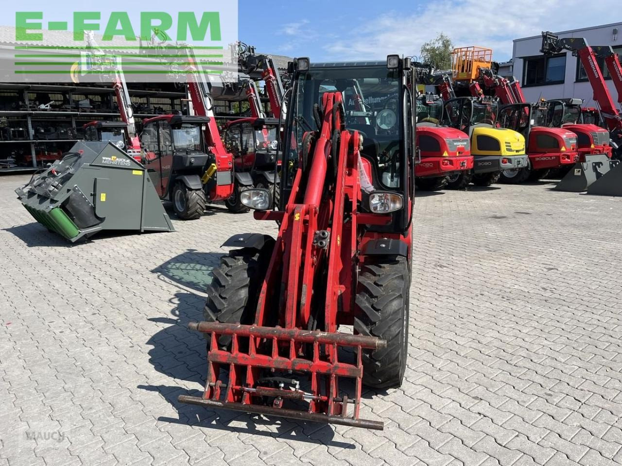 Wheel loader Schäffer 4250 kabine mit euro & neuen motor