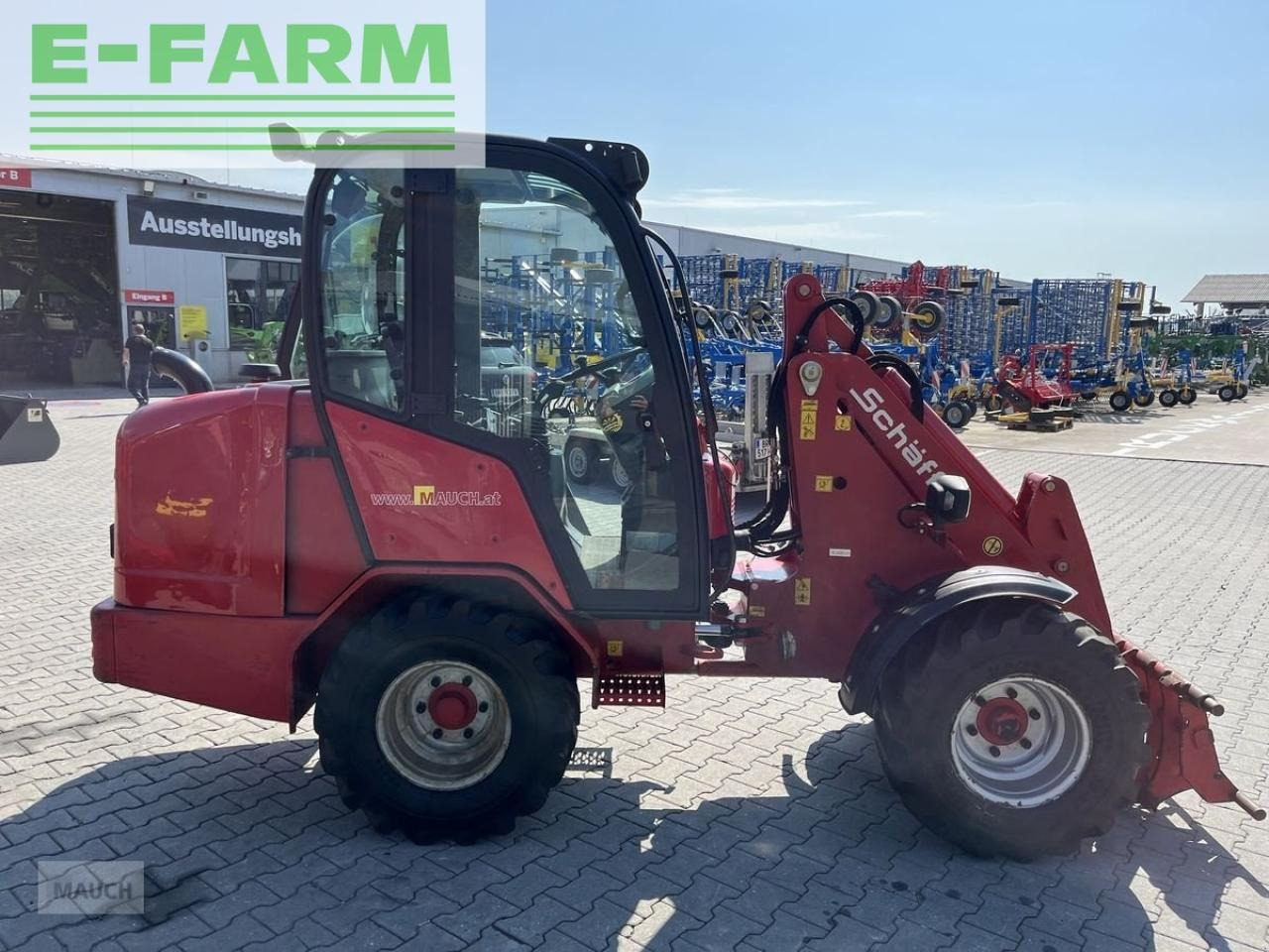 Wheel loader Schäffer 4250 kabine mit euro & neuen motor