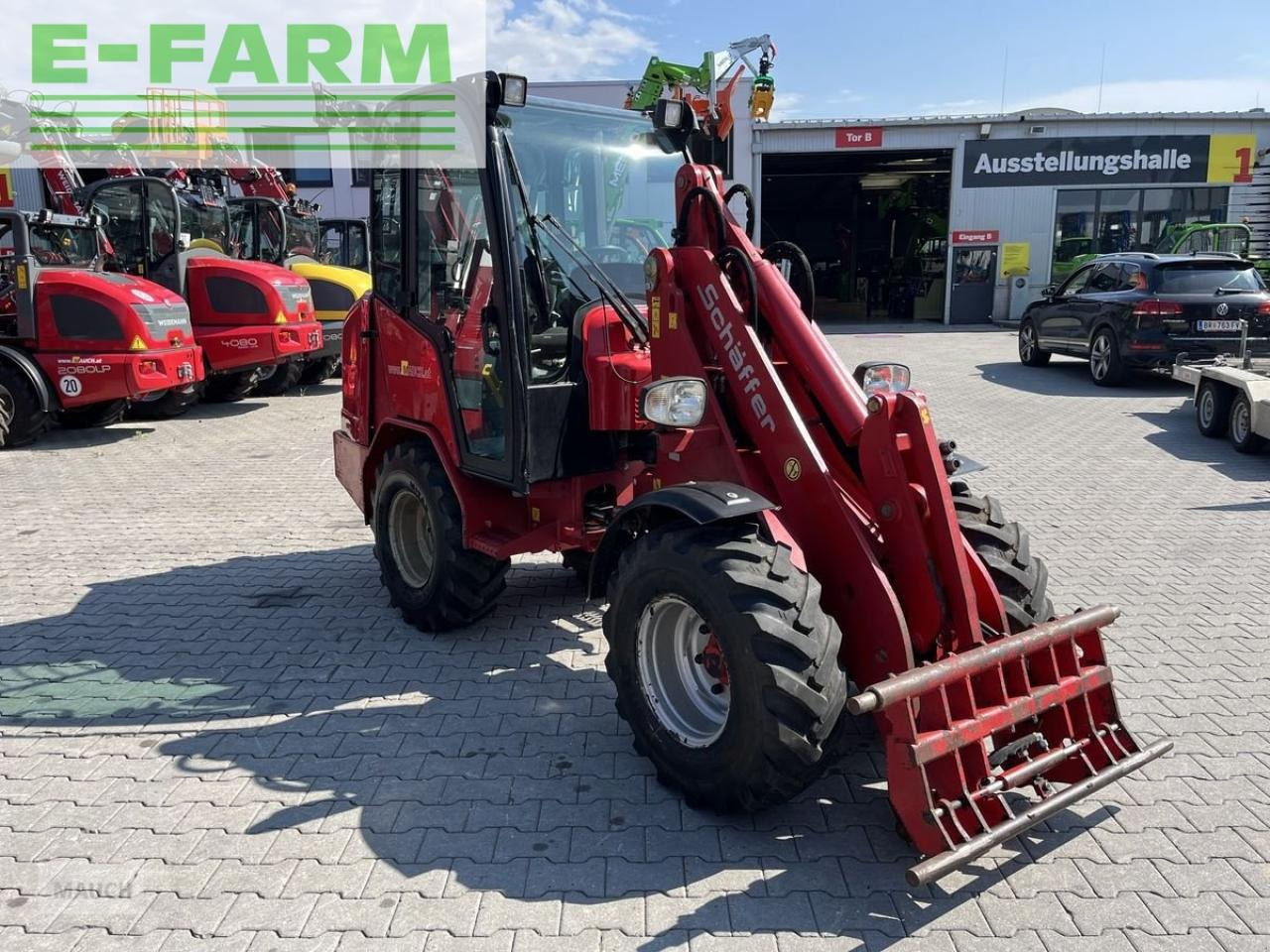 Wheel loader Schäffer 4250 kabine mit euro & neuen motor