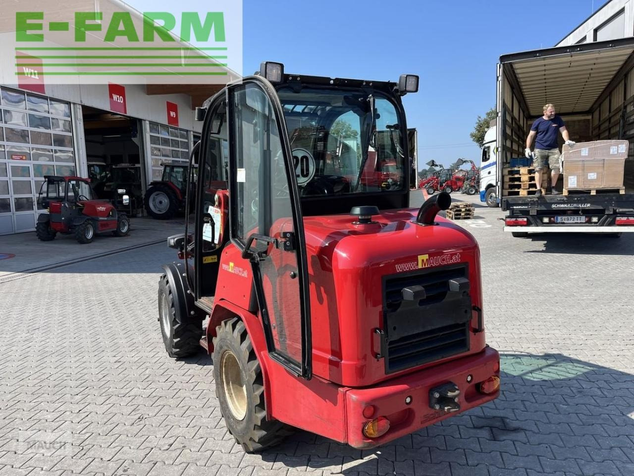 Wheel loader Schäffer 4250 kabine mit euro & neuen motor