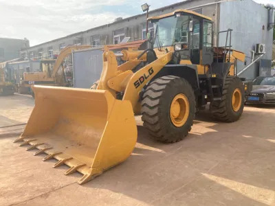 Wheel loader Slightly Used 5 Ton Wheel Loader Sdlg 956, 953 Front Loader of 2018 Model for Sale