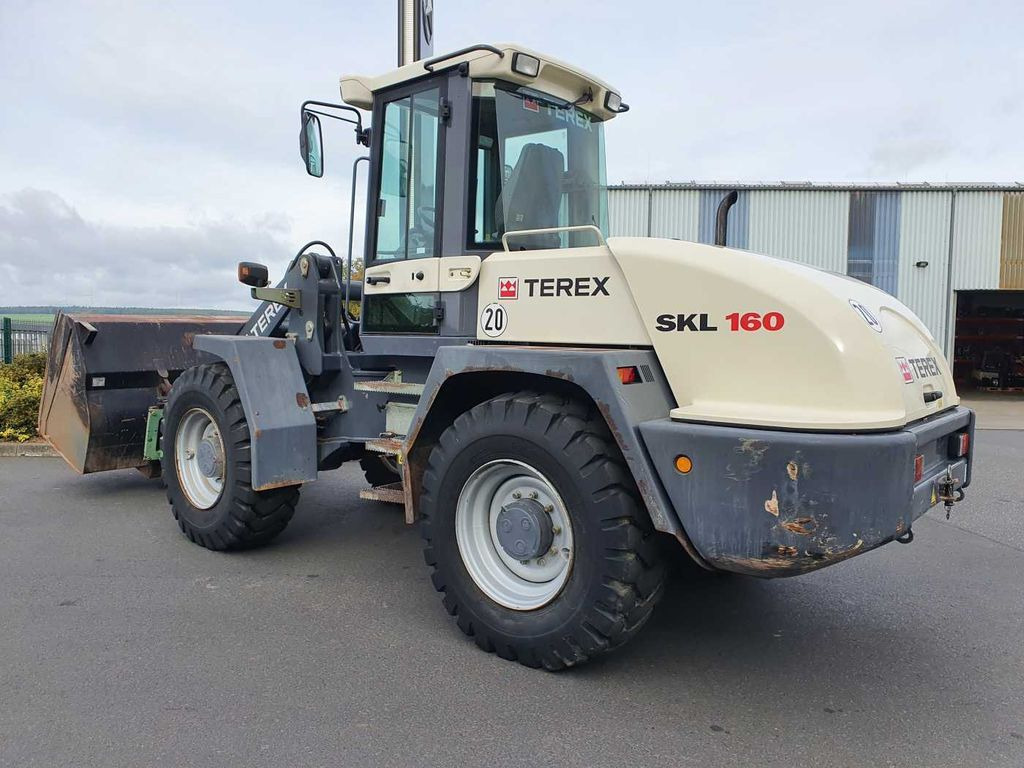 Wheel loader Terex Schaeff SKL 160 / Palettengabel & Schaufel