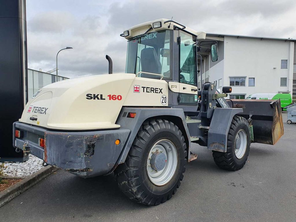 Wheel loader Terex Schaeff SKL 160 / Palettengabel & Schaufel