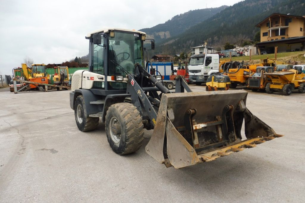 Wheel loader Terex TL 80---Gabel Schauffel