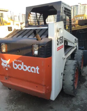 Wheel loader Used Bobcat S150 Skid Steer Loader with Bucket Nice Condition Skid Steer S150 S200 S250