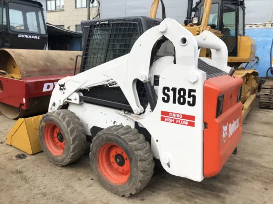 Wheel loader Used Bobcat S150 Skid Steer Loader with Bucket Nice Condition Skid Steer S150 S200 S250