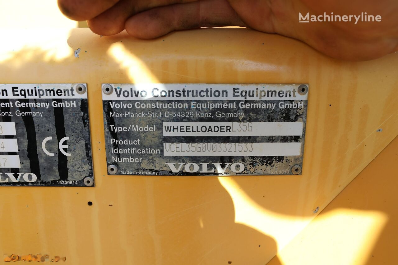 Wheel loader Volvo L35G