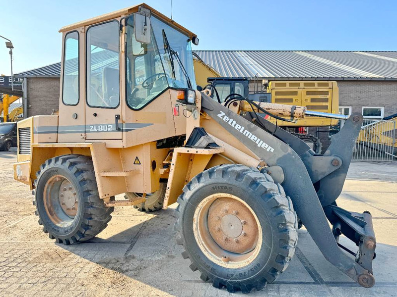 Wheel loader Zettelmeyer ZL802 - German Machine / Quick Coupler