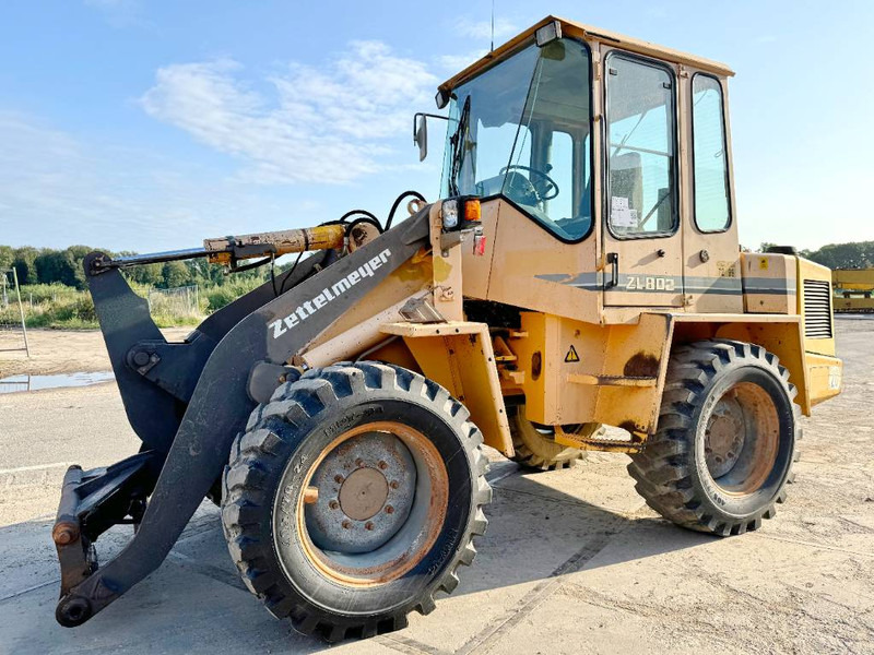 Wheel loader Zettelmeyer ZL802 - German Machine / Quick Coupler