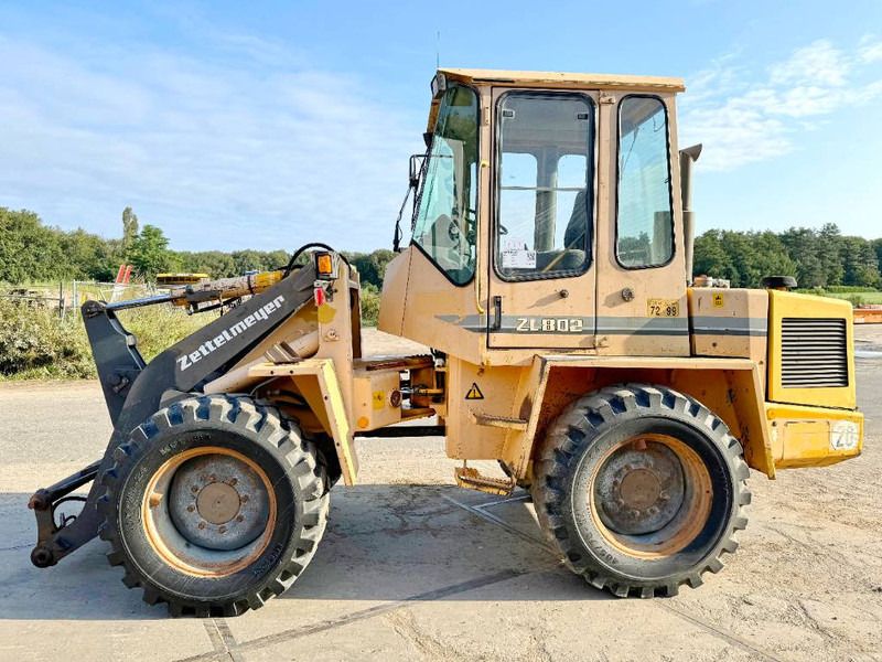 Wheel loader Zettelmeyer ZL802 - German Machine / Quick Coupler