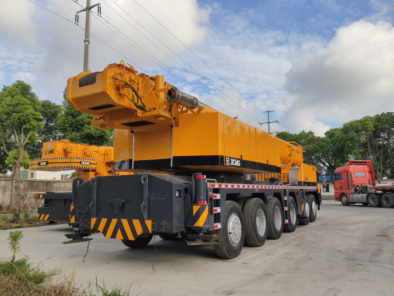 XCMG QY100K used Truck crane 100ton crane for sale, Mobile crane - 8261885