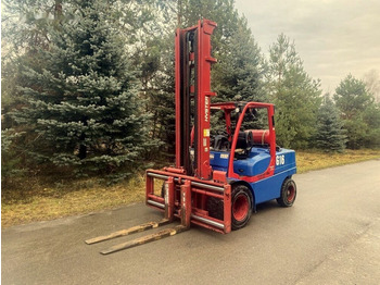 LPG forklift Hyster H5.5 FT 2013 double front wheels