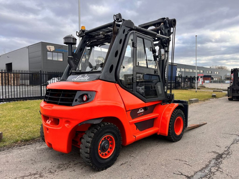 Diesel forklift Linde H70D-02: picture 7