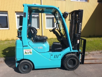 TOYOTA 02-8FGL15 - LPG forklift: picture 2