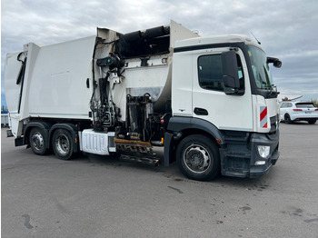 Garbage truck Mercedes-Benz Antos 2533 6x2 Seitenlader Faun Sidepress: picture 2