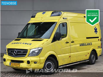 Ambulance Mercedes-Benz Sprinter 319 CDI Automaat Euro6 Complete NL Ambulance Brancard Ziekenwagen Rettungswagen Krankenwagen Airco Cruise control: picture 1