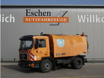 Road sweeper MAN 14.162 Kehrmaschine FAUN VEGA AK 460 L 