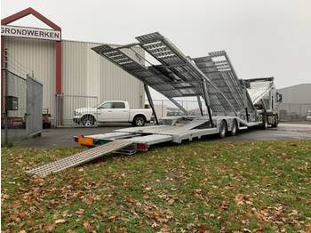 Auto Trailer Autotransporter 6 x 2 m Bauwagen Transport mieten in