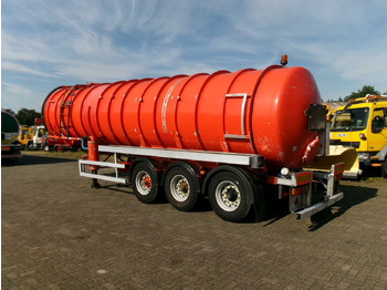 Clayton Commercials Vacuum tank alu 30 m3 / 1 comp + pump - Tank semi-trailer: picture 4