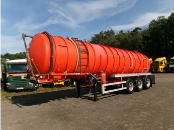 Clayton Commercials Vacuum tank alu 30 m3 / 1 comp + pump - Tank semi-trailer: picture 1