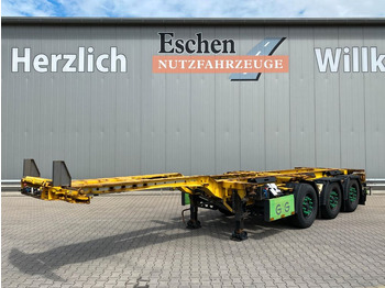 Container transporter/ Swap body semi-trailer Krone SD Containerchassis|ADR*Luft-Lift*2x20" - 1x45" 