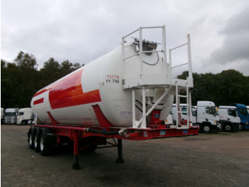 Tank semi-trailer for transportation of flour Feldbinder Powder tank alu 41 m3 (tipping): picture 2