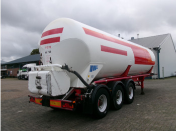 Tank semi-trailer for transportation of flour Feldbinder Powder tank alu 41 m3 (tipping): picture 4
