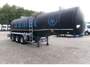 Tank semi-trailer for transportation of bitumen Fruehauf Bitumen tank inox 31 m3 / 1 comp + mixer & engine: picture 2