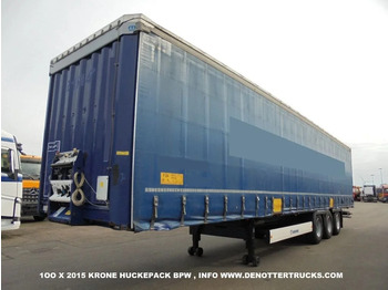 Curtainsider semi-trailer KRONE SD