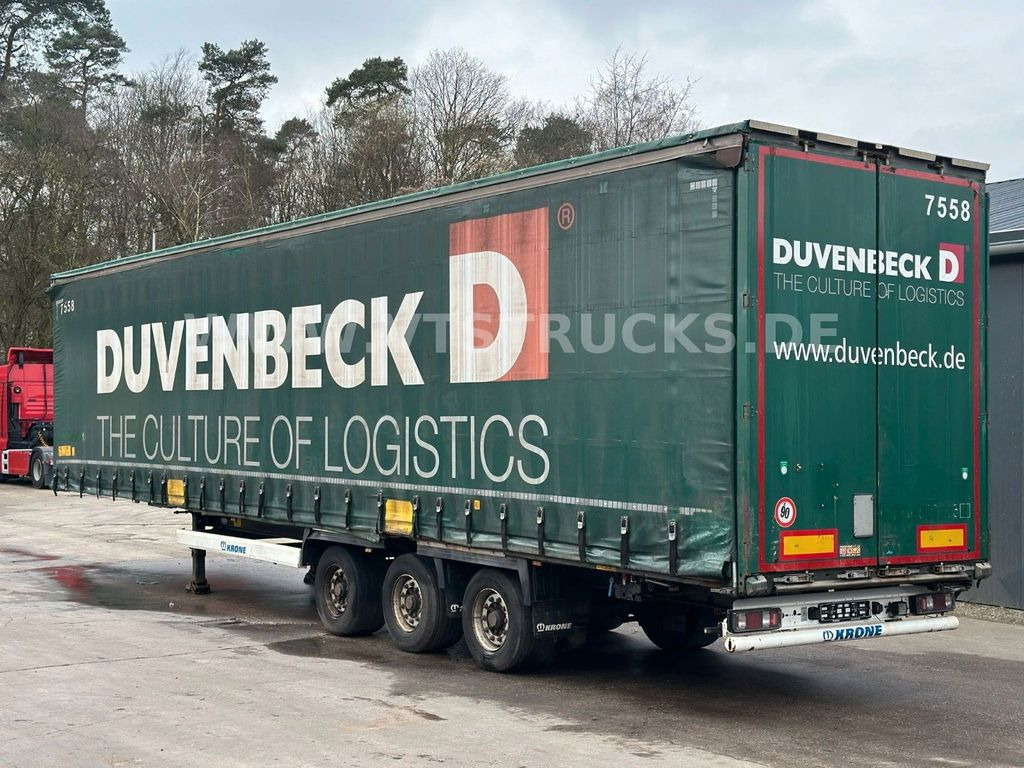 Curtainsider semi-trailer Krone SD Pritsche + Plane Edscha-Verdeck: picture 6