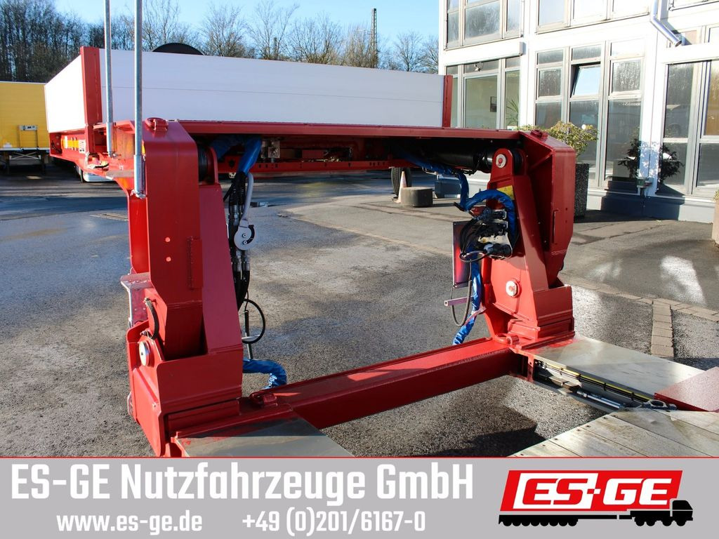 Low loader semi-trailer Faymonville Megamax Tiefbett 2x10 t