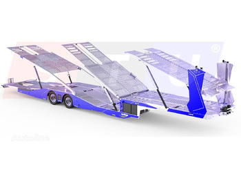 Autotransporter semi-trailer STU