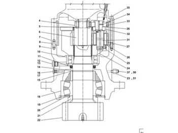 Swing motor CASE