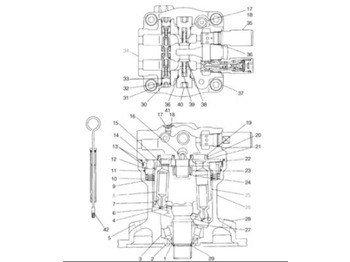 Swing motor CASE