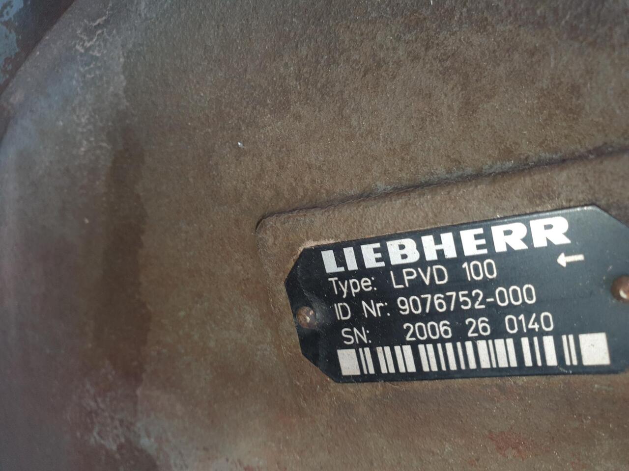 Hydraulic pump LIEBHERR LPVD100