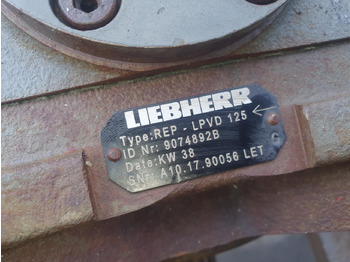 Hydraulic pump LIEBHERR LPVD125 